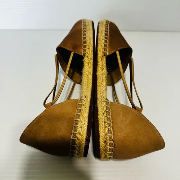 Eileen Fisher Women's Tan Espadrille Shoes Size 7 1/2 - Picture 9 of 13